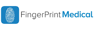 Fingerprint medical logo